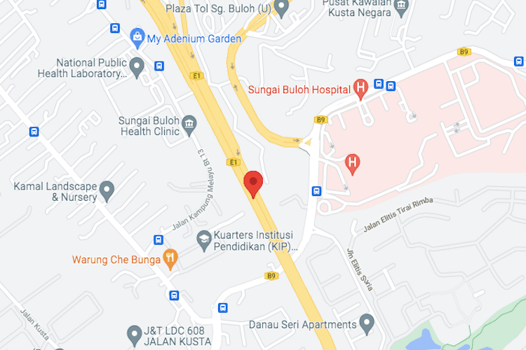2 Sided Unipole Billboard at Sungai Buloh PLUS Highway, Selangor