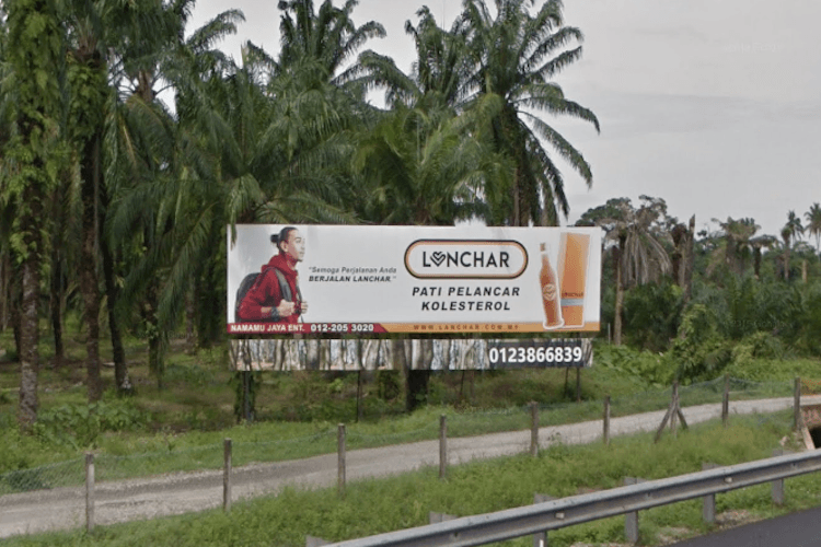 1 Sided Free Standing Billboard at KM215.5 PLUS Taiping, Perak