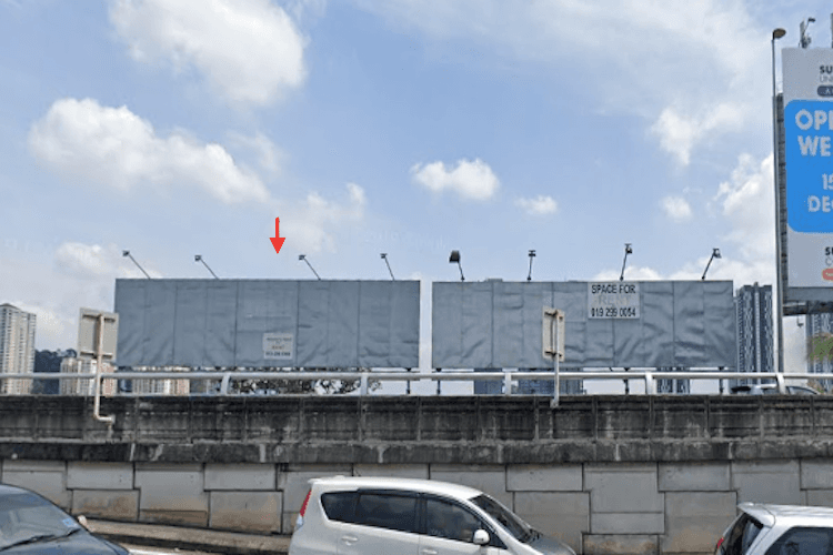 1 Sided Free Standing Billboard at Jalan Templer (A), Selangor