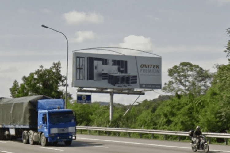2 Sided Free Standing Billboard at Seremban PLUS Highway KM268 (B), Negeri Sembilan