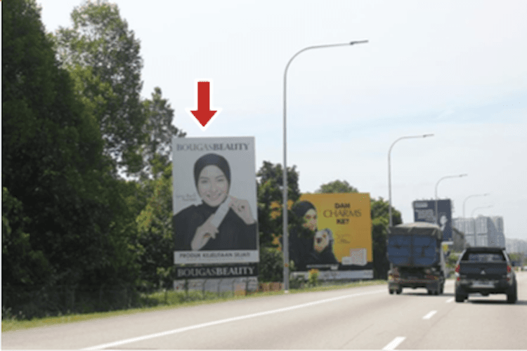 1 Sided Free Standing Billboard at KM305.7, North-South (PLUS) Highway, Selangor (A)