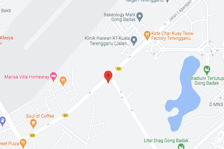 1 Sided Free Standing Billboard at Jalan Lapangan Terbang Sultan Mahmud / Intersection to Pulau Duyong, Terengganu