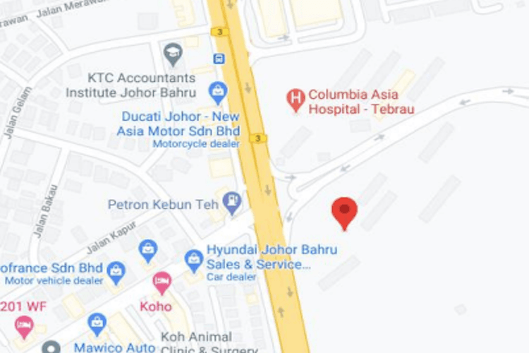 2 Sided Unipole Billboard at Ulu Tiram to Johor Bahru, Lebuhraya Tebrau (Selatan), Johor