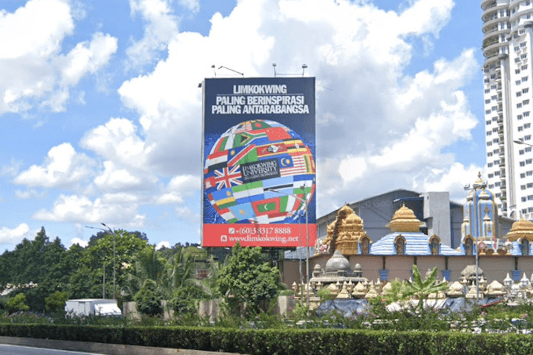 2 Sided Minipole Billboard at Jalan Brickfield Off, Jalan Mahameru, Kuala Lumpur