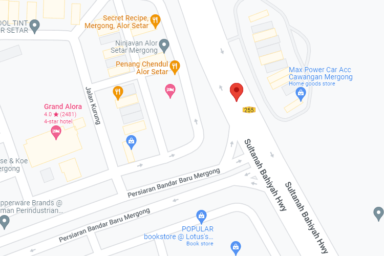 1 Sided Free Standing Billboard at Jalan Sultan Bahiyah and Jalan Taman Perusahaan at traffic light infront of Tesco Mergong building, Kedah