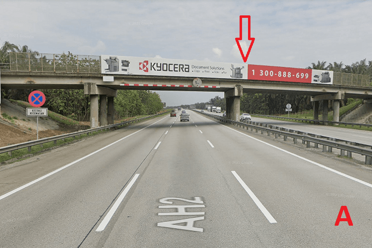 2 Sided Overhead Bridge Billboard at NSE KM398, Kerling, Selangor