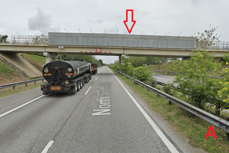 2 Sided Overhead Bridge Billboard at KM 187.7 NSE, Melaka