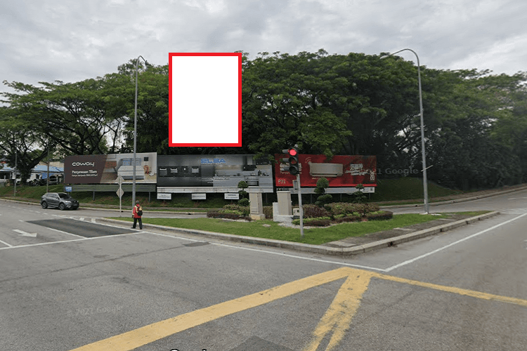 1 Sided Spectacular Billboard at Jalan Mewah & Tun Abdul Razak, Kuala Lumpur
