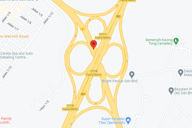 2 Sided Overhead Bridge Billboard at Jalan Semenyih, Kajang, Selangor (at Interchange Kajang - Seremban Highway)