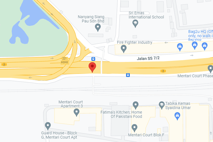 1 Sided Unipole Billboard at Federal Highway, from Shah Alam / Subang towards LDP Highway / Petaling Jaya / Kuala Lumpur before exit to LDP Highway (B), Selangor