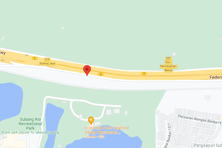 1 Sided Horizontal Unipole Billboard at Federal Highway, Selangor