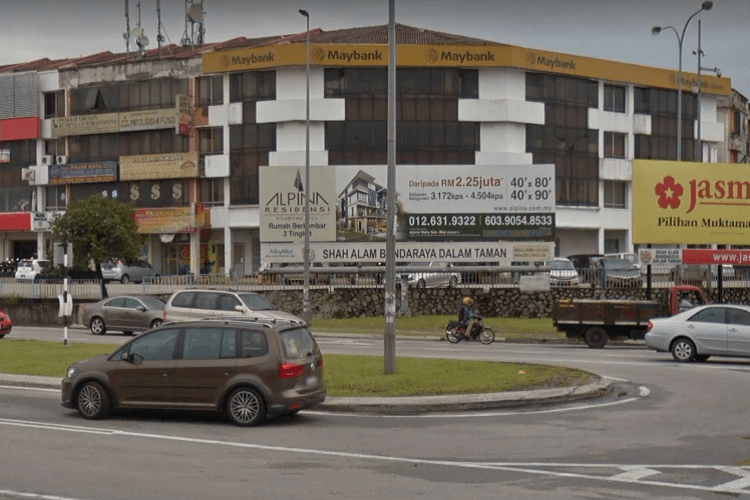 1 Sided Minipole Billboard at Jalan Subang Perdana 4/1, Selangor