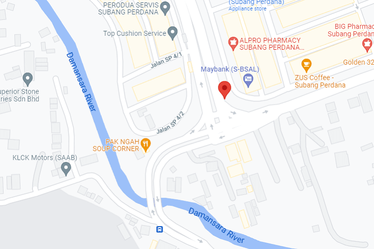 1 Sided Minipole Billboard at Jalan Subang Perdana 4/1, Selangor