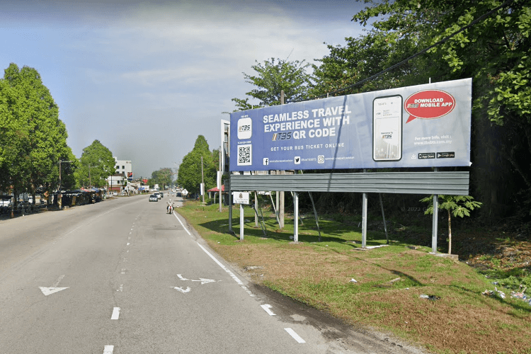 1 Sided Free Standing Billboard at Taiping / Selama / Grik towards PLUS Highway / KL / Pulau Pinang (off road), Perak