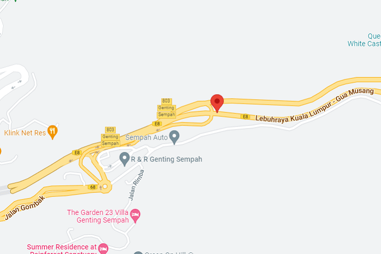 1 Sided Overhead Bridge Billboard at from Karak / Kuantan towards Gombak / Kuala Lumpur at KM 38.95, East bound (B), Pahang