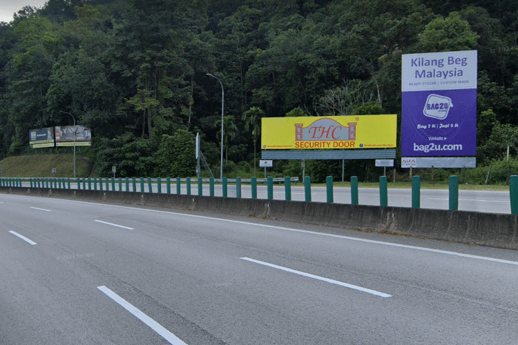 1 Sided Free Standing Billboard at from Gombak / Kuala Lumpur towards Karak / Kuantan at KM 23.20, Eastbound (off road), Pahang