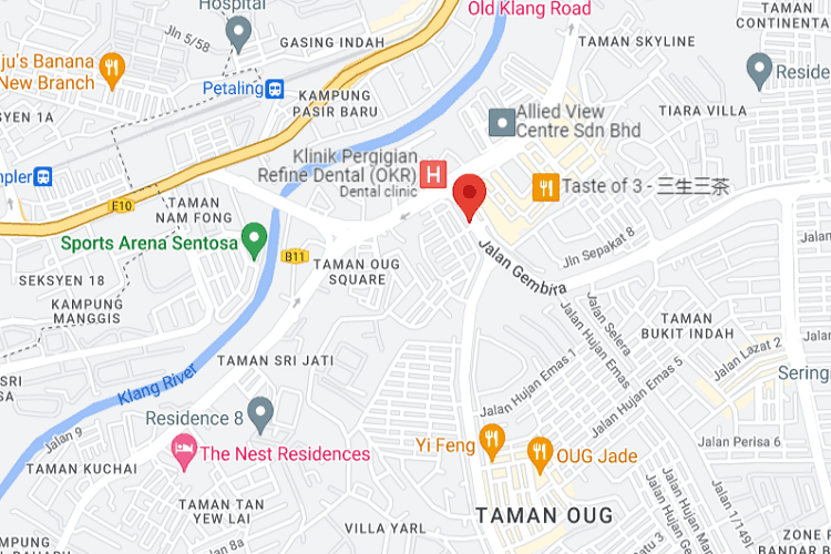 1 Sided Vertical Minipole Billboard at Plaza OUG Jalan Gembira (B), Kuala Lumpur