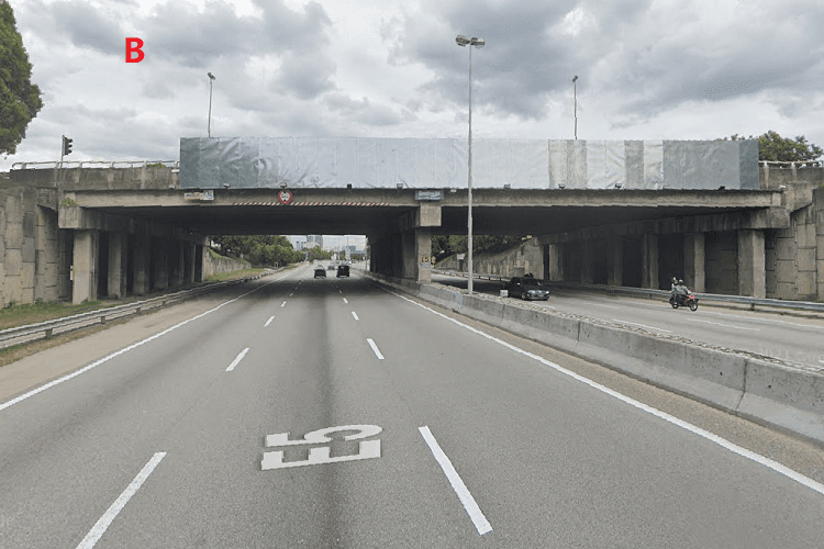 2 Sided Overhead Bridge Billboard at KESAS Highway KM44.83, Puchong, Selangor (near Kinrara Exit)