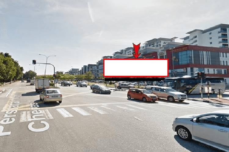 1 Panel Free Standing Billboard at Persiaran Mahkota Cheras 1, Kajang, Selangor (near RHB Bank Bandar Mahkota Cheras)