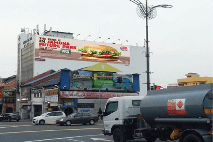 1 Panel Horizontal Wall-Banner Billboard at Jalan Cheras, Kajang, Selangor