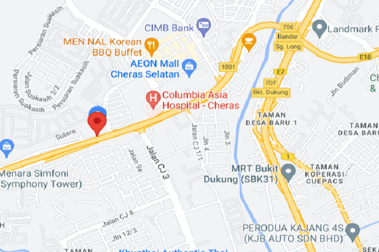 1 Panel Free Standing Billboard at Kajang Dispersal Link Expressway, Cheras, Selangor