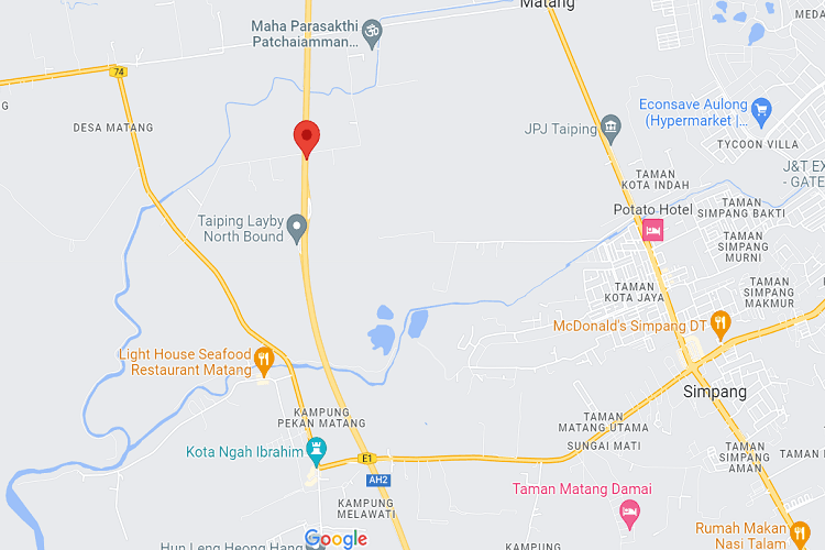 1 Panel Free Standing Billboard at NSE KM212.3, Matang, Taiping, Perak (SB)