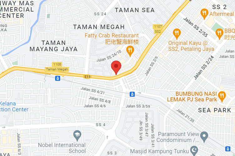 1 Panel Vertical Minipole Billboard at Jalan SS 24/9, Petaling Jaya, Selangor (at traffic junction near Megah Rise Mall)