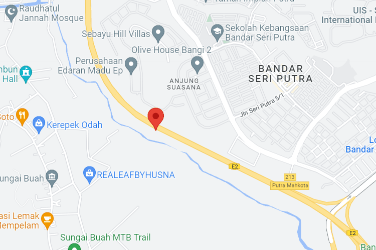 1 Sided Vertical Minipole Billboard at NSE Highway KM290.4, Kajang, Selangor (SB off-side)