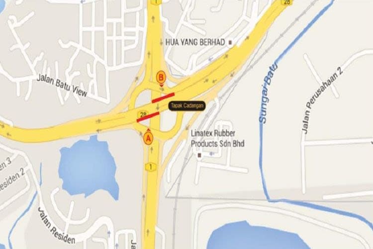 2 Sided Overhead Bridge Billboard at MRR2 Highway Expressway (MRRII) Jalan Kuching, Selayang, Batu Caves/ Kepong, Kuala Lumpur