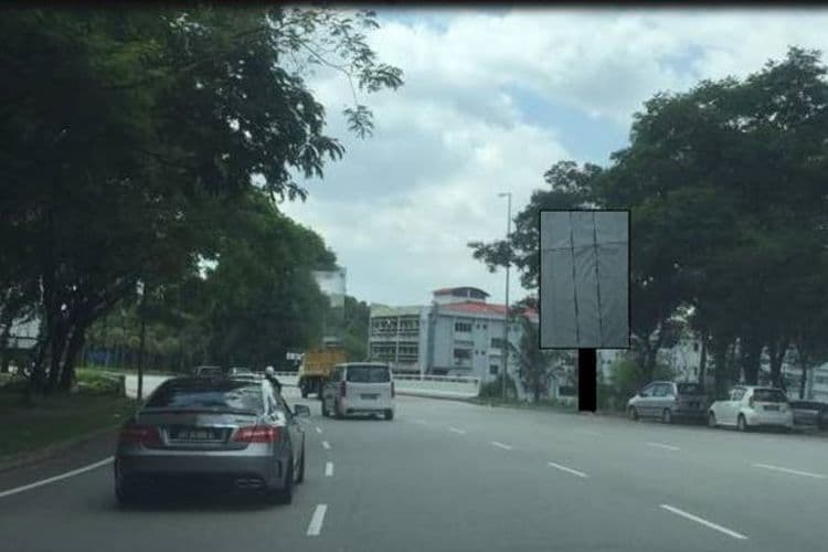 1 Sided Minipole Billboard at Ara Damansara, Selangor