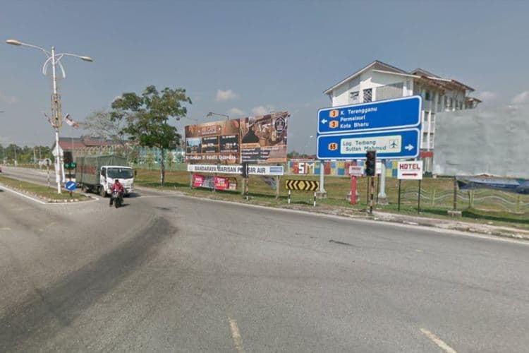 1 Sided Free Standing Billboard at Intersection of Jalan Lapangan Terbang - Jalan Tengku Mohamad, Terengganu