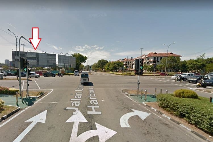 1 Sided Free Standing Billboard at Jalan Sembulan / Jalan Coastal opposite Grace Villa Apartment, Sabah