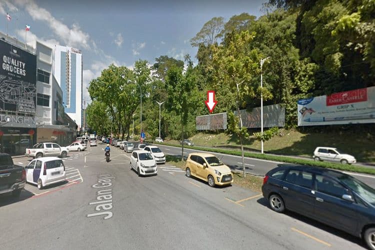 1 Sided Free Standing Billboard at Jalan KK Bypass opposite Tong Hing Supermarket, Sabah