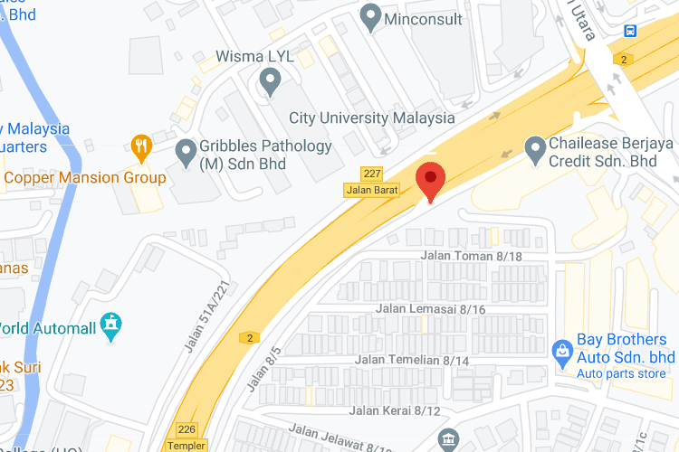 2 Sided Horizontal Twinpole Billboard at Federal Highway KM32.1, Petaling Jaya, Selangor