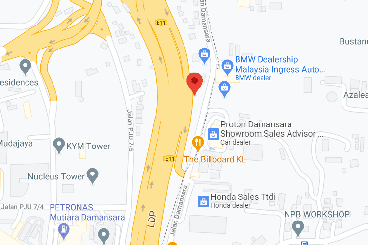 2 Sided Unipole Billboard at LDP - Penchala, Kuala Lumpur