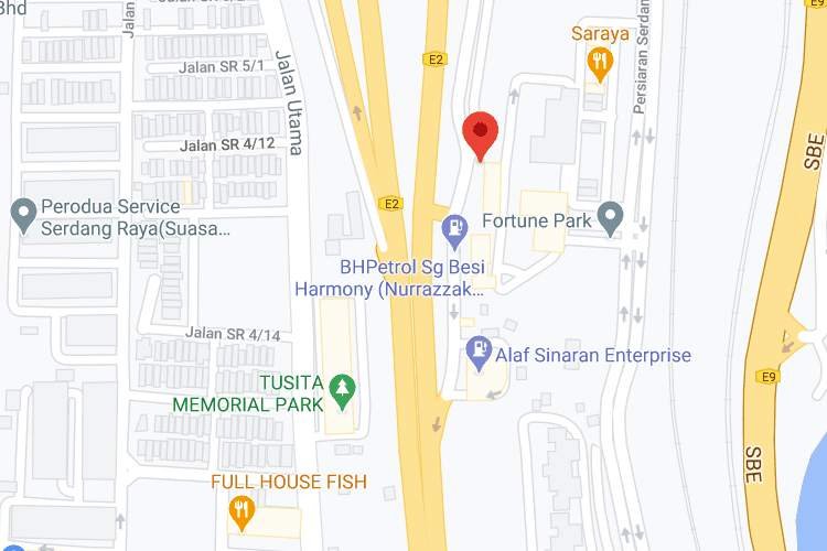 2 Sided Vertical Unipole Billboard at Sungai Besi Toll, Seri Kembangan, Selangor (after Sungai Besi Toll)