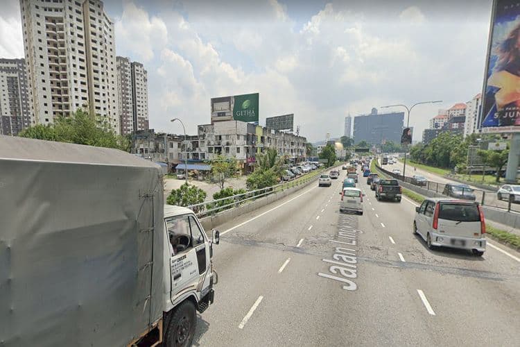 1 Sided Roof Top Billboard at Kampung Pandan Dalam, MRR2, Kuala Lumpur