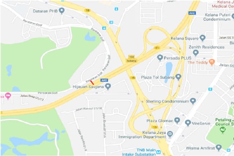 1 Sided Mini Gantry Billboard at KM13.1 PLUS NKVE (Subang to Shah Alam), Selangor