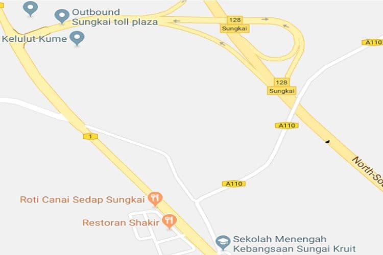 1 Sided Mini Gantry Billboard at NSE KM354.1 Ipoh, Perak
