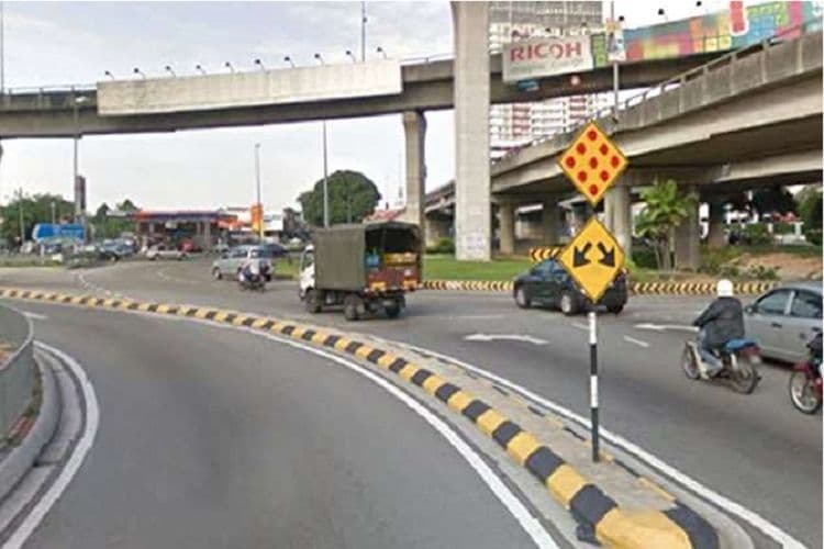 2 Sided Overhead Bridge Billboard at Flyover Persiaran Kewajipan near INTI Subang, Selangor