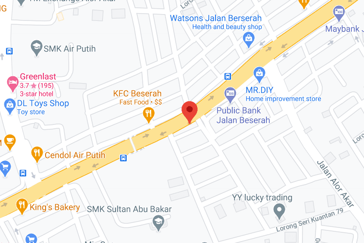 1 Sided Unipole Billboard at Jalan Beserah - Lot J3, Pahang