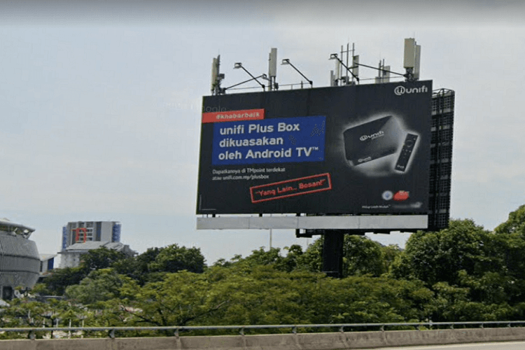 1 Sided Unipole Billboard at MEX Highway Bukit Jalil, Kuala Lumpur