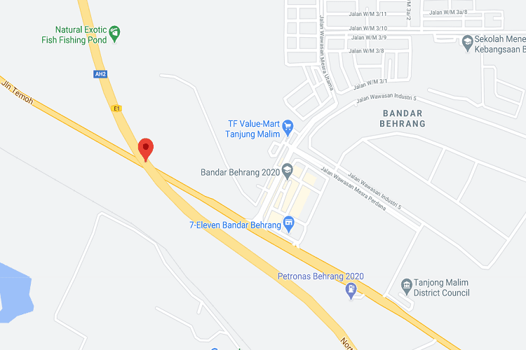 1 Sided Overhead Bridge Billboard at NSE Highway KM 390, Behrang, Perak (from Behrang Interchange)
