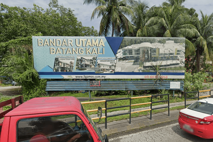 1 Sided Free Standing Billboard at Jalan Kampung Sungai Tua, Batu Caves, Kuala Lumpur
