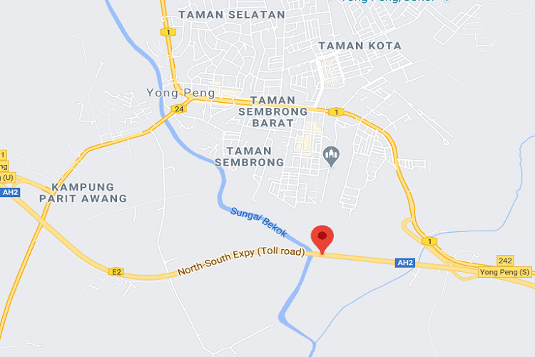 1 Panel Free Standing Billboard at NSE Highway KM96.80, Yong Peng, Johor (SB)