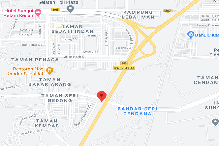 1 Sided Free Standing Billboard at NSE Highway KM108, Alor Setar, Kedah