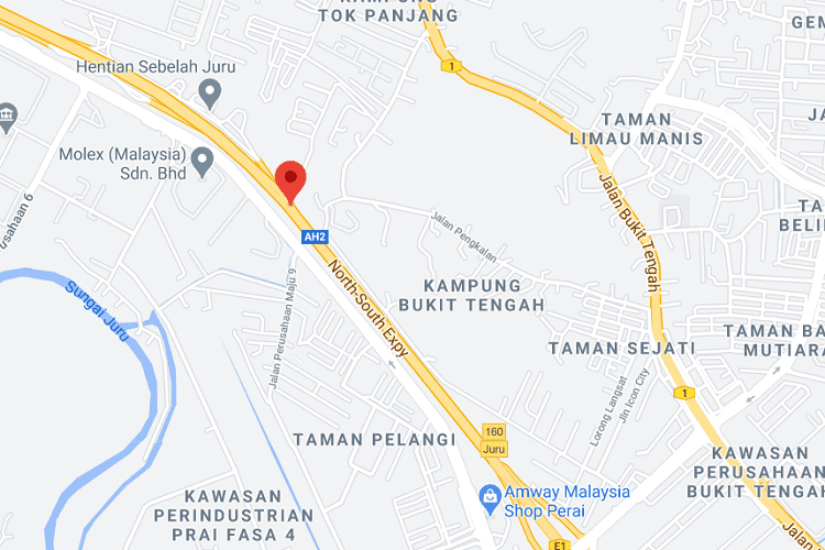 1 Sided Free Standing Billboard at KM142.30 near Sungai Juru Rest Area, Penang