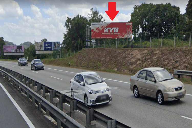 1 Sided Free Standing Billboard at KM86.70 Yong Peng / Machap, Johor