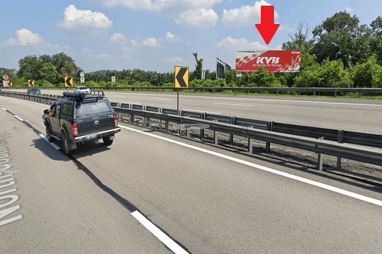 1 Sided Free Standing Billboard at KM381.70 Slim River / Behrang, Perak