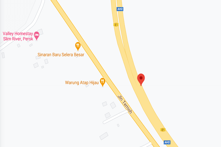 1 Sided Free Standing Billboard at KM381.70 Slim River / Behrang, Perak